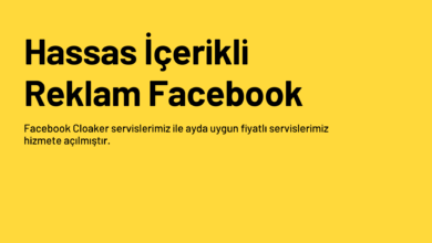 Hassas İçerikli Reklam Facebook