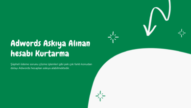 Adwords Askıya Alınan Hesabı Kurtarma