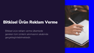 Bitkisel Ürün Reklam Verme